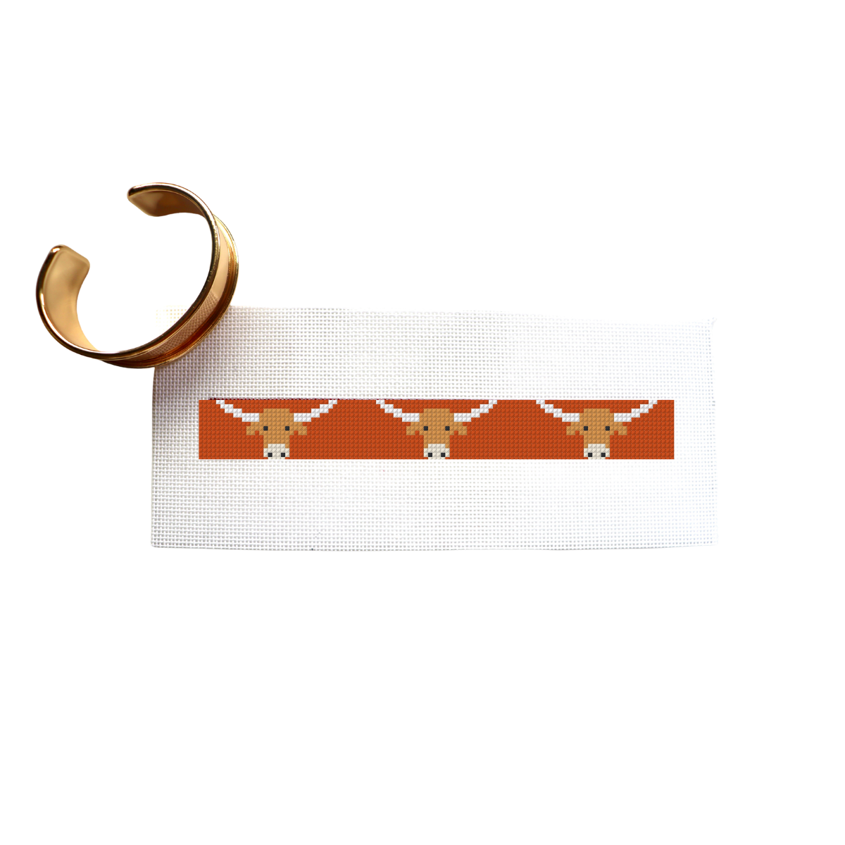 PREORDER - Longhorn Needlepoint Kit