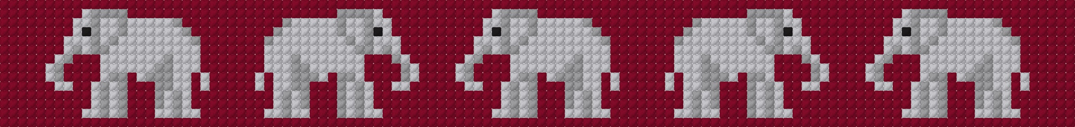 PREORDER - Elephant Needlepoint Kit