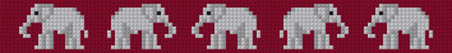 PREORDER - Elephant Needlepoint Kit